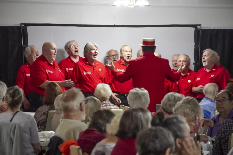 Barbershop chorus prepares for concert